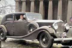 1948-Sam-Shoup-in-1937-Phantom-III-Rolls-Royce-Nashville-Colorized