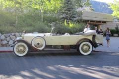 2011-08-18-Early-Rolls-drophead-parked-near-the-entrance-to-Resort-at-Squaw-Creek