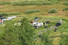 2011-08-18-RROC-judging-field-viewed-from-our-room-early-in-the-morning-Resort-at-Squaw-Creek